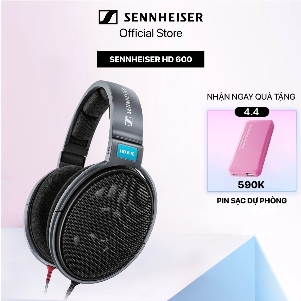 Tai nghe chụp tai SENNHEISER HD 600 - Hàng chính hãng bảo hành 24 tháng