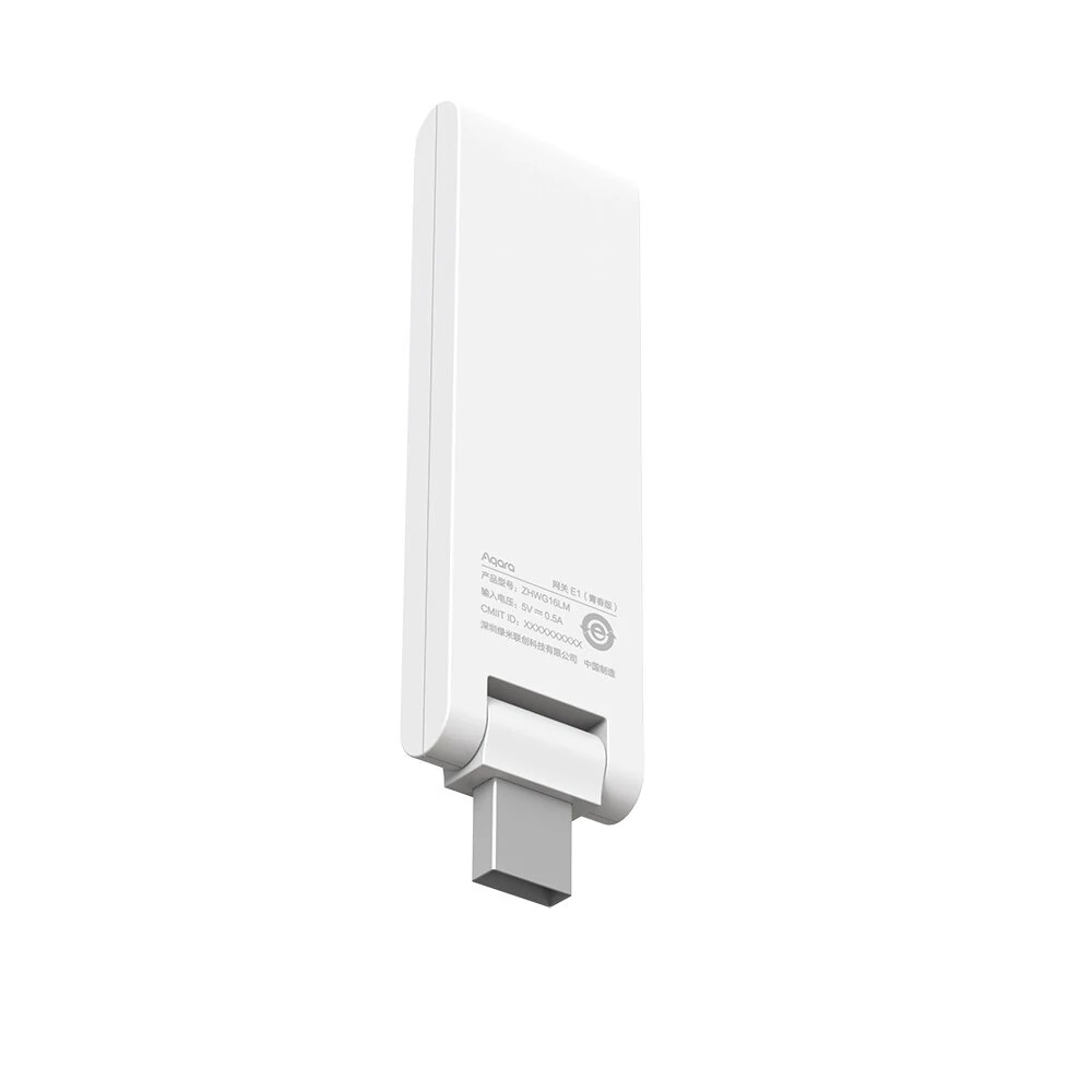 Bộ điều khiển trung tâm Aqara E1, Dạng USB nhỏ gọn - Zigbee 3.0 - Hỗ trợ Apple Homekit - Hàng Chính Hãng