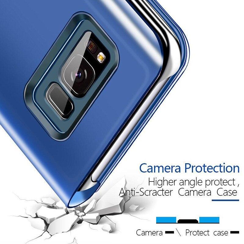 Bao Da Tráng Gương Thời Trang Cho Samsung Galaxy A01 A11 A21 A31 A41 A70E A51 A71 A81 A91