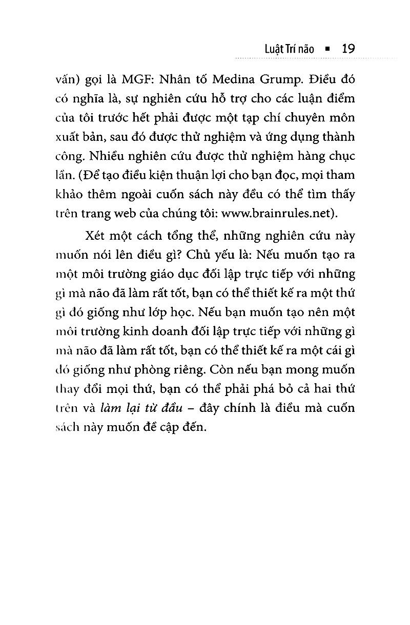 Luật Trí Não (Tái Bản)