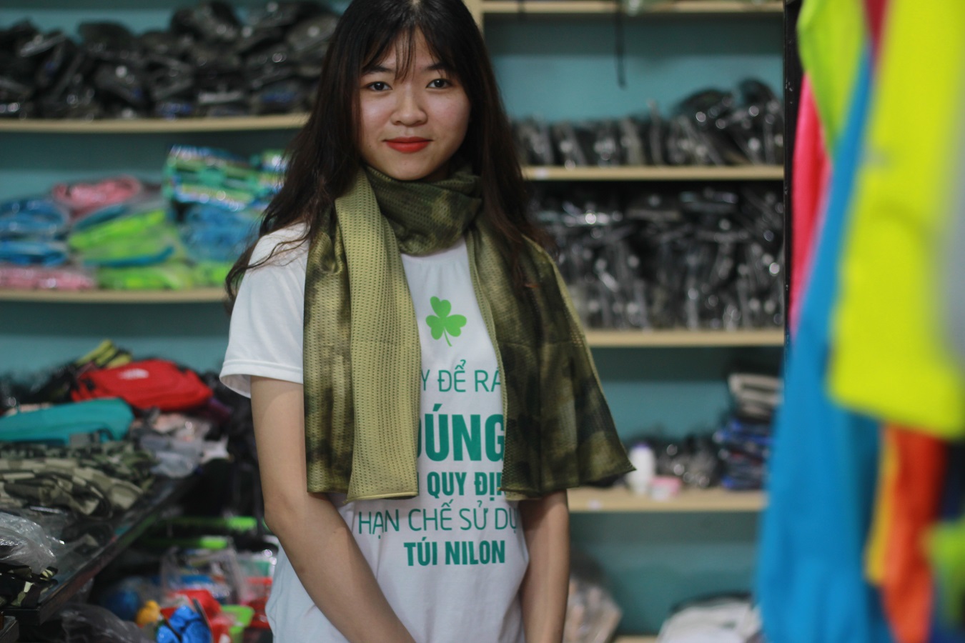 Khăn quàng kiểu quân đội Mỹ