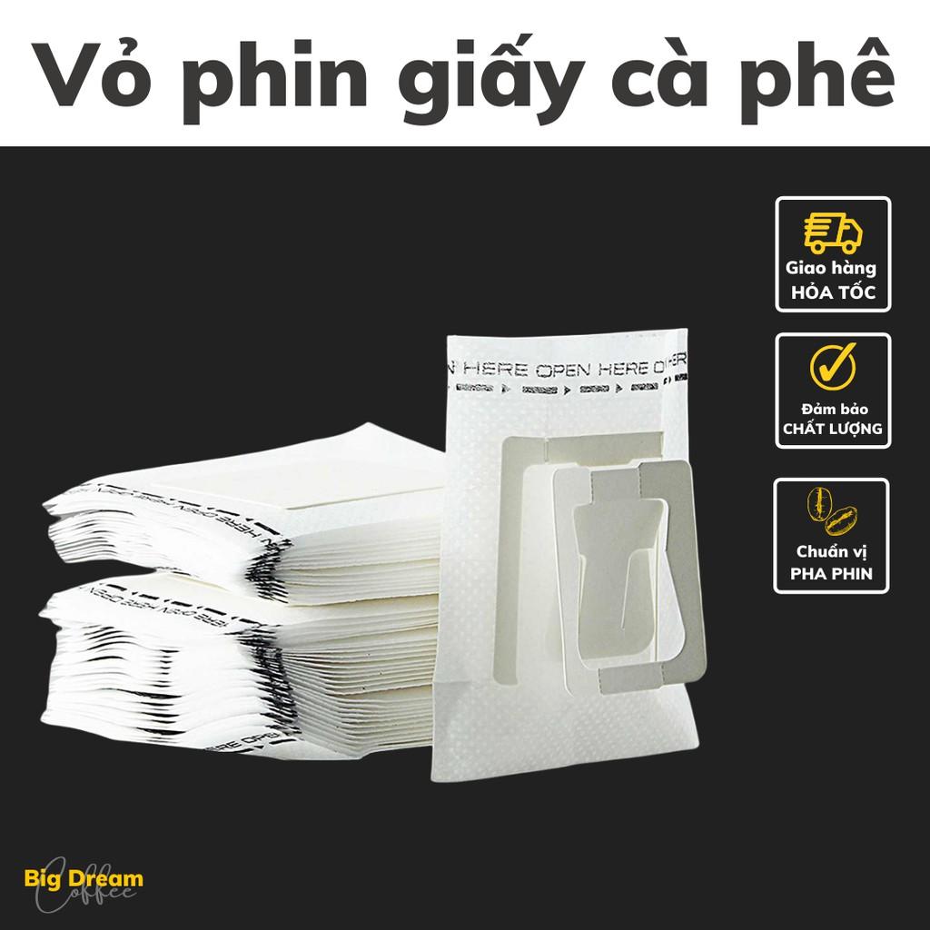 Vỏ Phin Giấy Cà Phê túi lọc cafe pha cực nhanh giảm vị đắng phù hợp với công sở khi có khách hoặc đi du lịch (có bán sỉ)