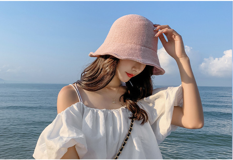 Nón chống nắng  vành nhỏ thời trang, mũ chống nắng phong cách Hàn cho nữ