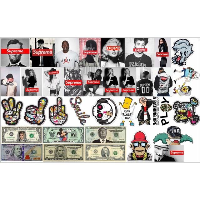 Sticker decal tem dán chống thấm