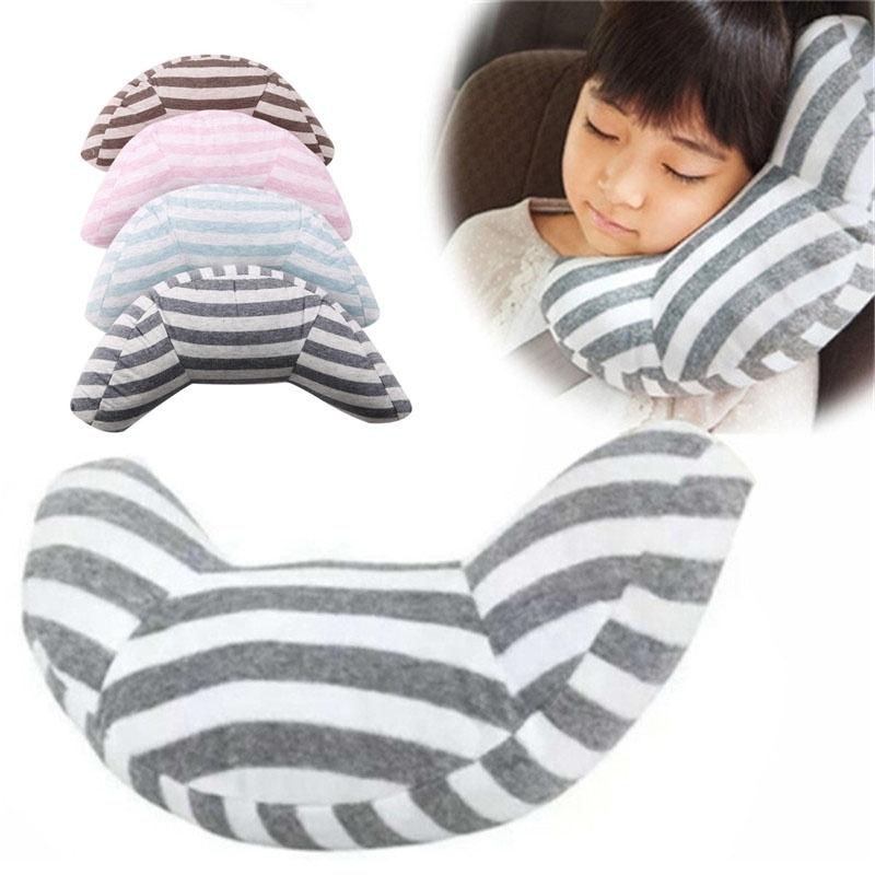 Trẻ Em Cotton Dây An Toàn Xe Hơi Hỗ Trợ Bao Ghế Ô Tô Gối Trẻ Em Ghế Ngủ Trưa Dây Đeo Vai Miếng Lót Trẻ Em Du Lịch Phụ Kiện Xe Hơi nội Thất