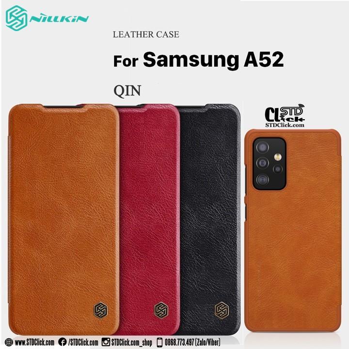 BAO DA DÀNH CHO ĐIỆN THOẠI SAMSUNG GALAXY A52 - A52 5G - A52s 5G NILLKIN QIN