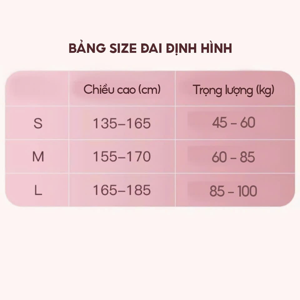 Đai chống gù định hình vùng lưng bảo vệ vòng 1 hiệu quả