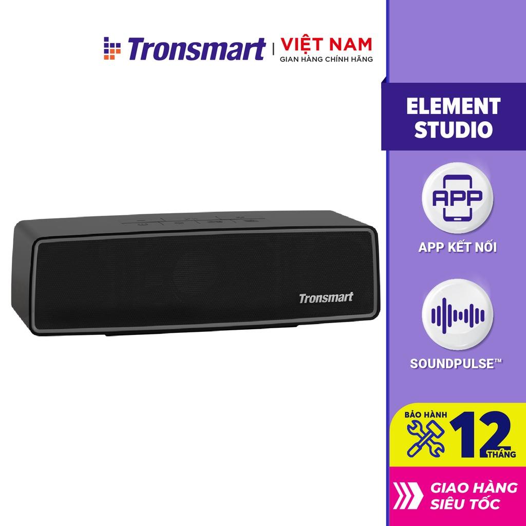 Loa Bluetooth mini 5.0 Tronsmart Studio 30W Chống nước IPX4 Ghép nối 100 loa - Chính hãng