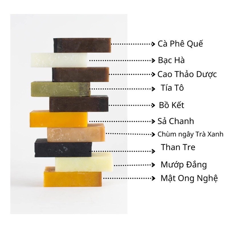 Xà bông Sinh Dược Sả chanh - Hương thơm tự nhiên
