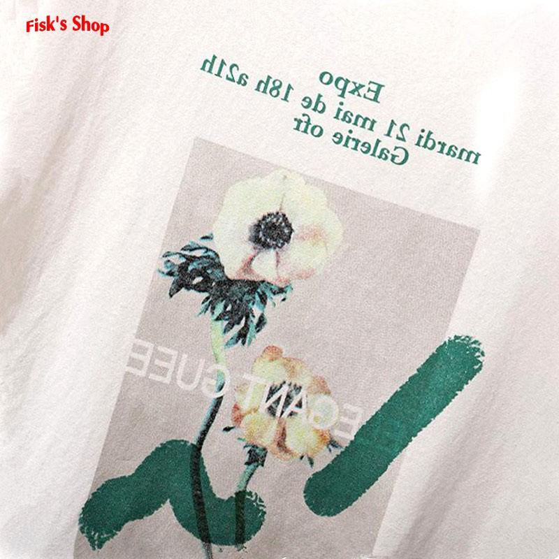 Set áo phông trắng quần xanh