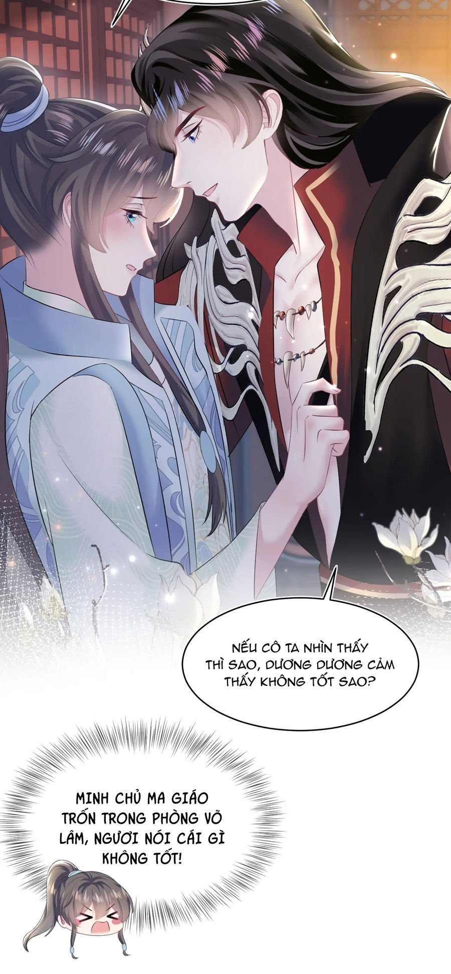 bạch liên hoa tuyệt mĩ dạy học online chapter 100 14