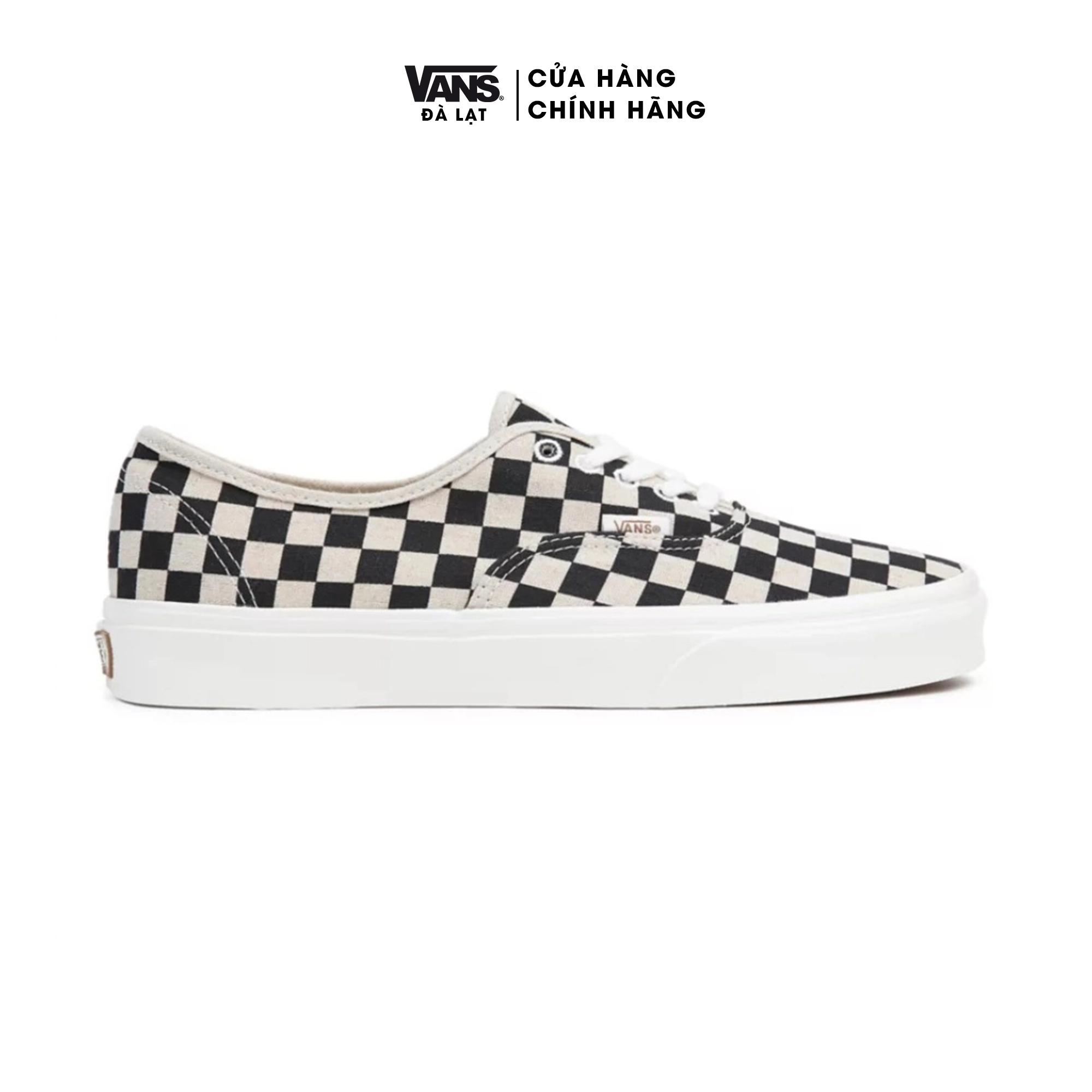 Giày Vans caro Sneaker Authentic Eco Theory Checkerboard - VN0A5KRD705