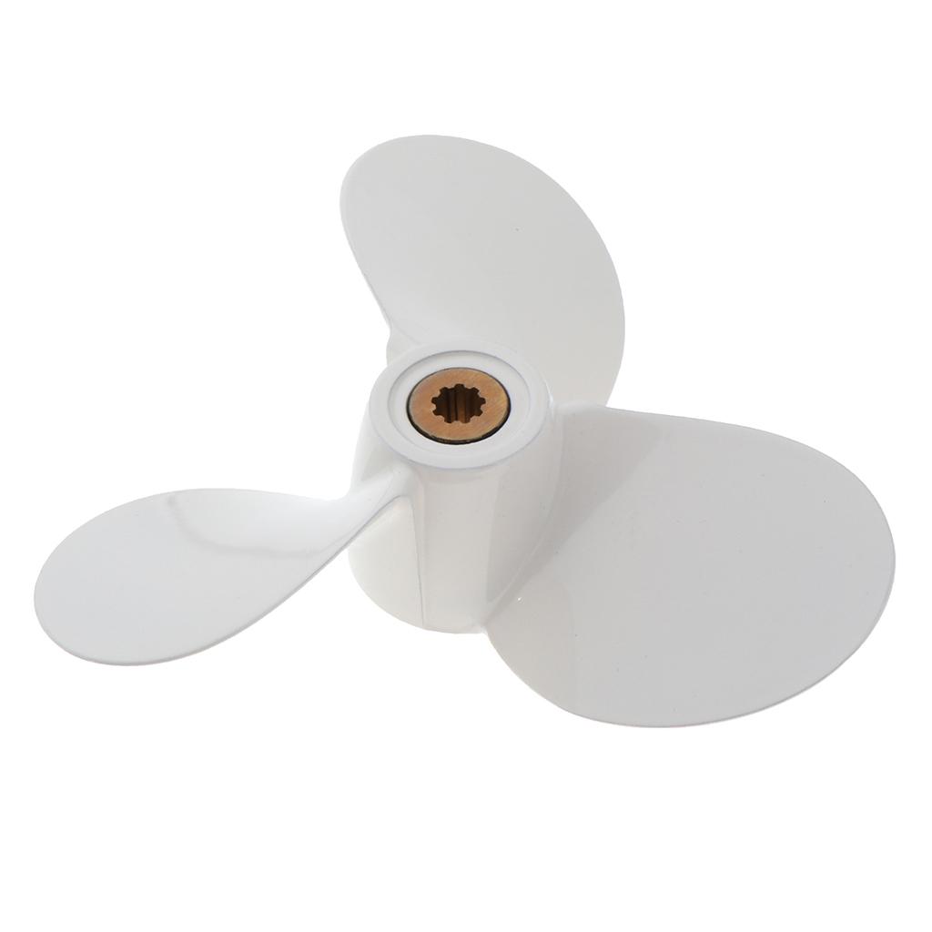 Aluminum Alloy Marine Boat Yacht Propeller 4-5-6HP Fit for Yamaha 7 1/2x7-BA
