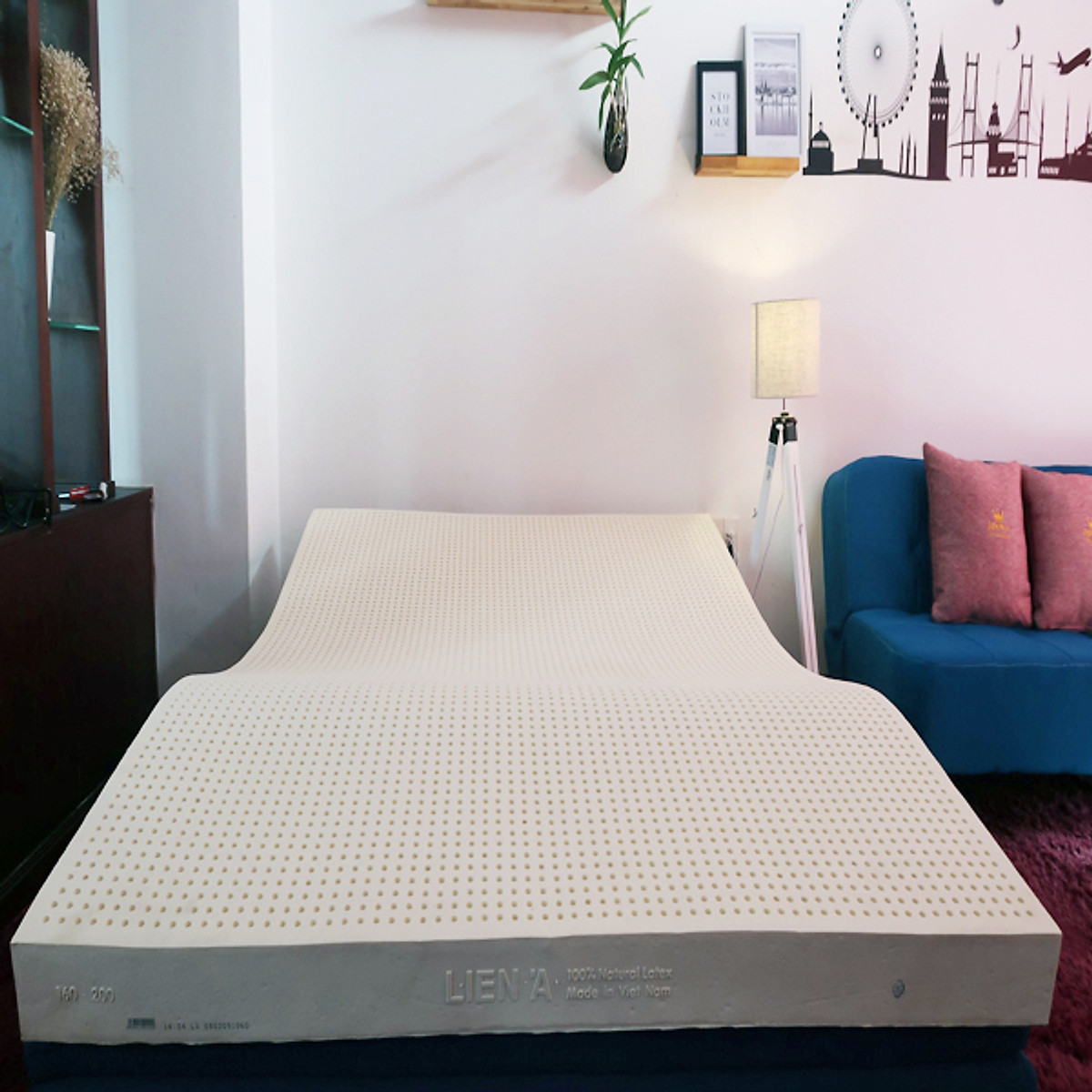 Nệm Cao Su Liên Á Classic LACS105 (100 x 200 x