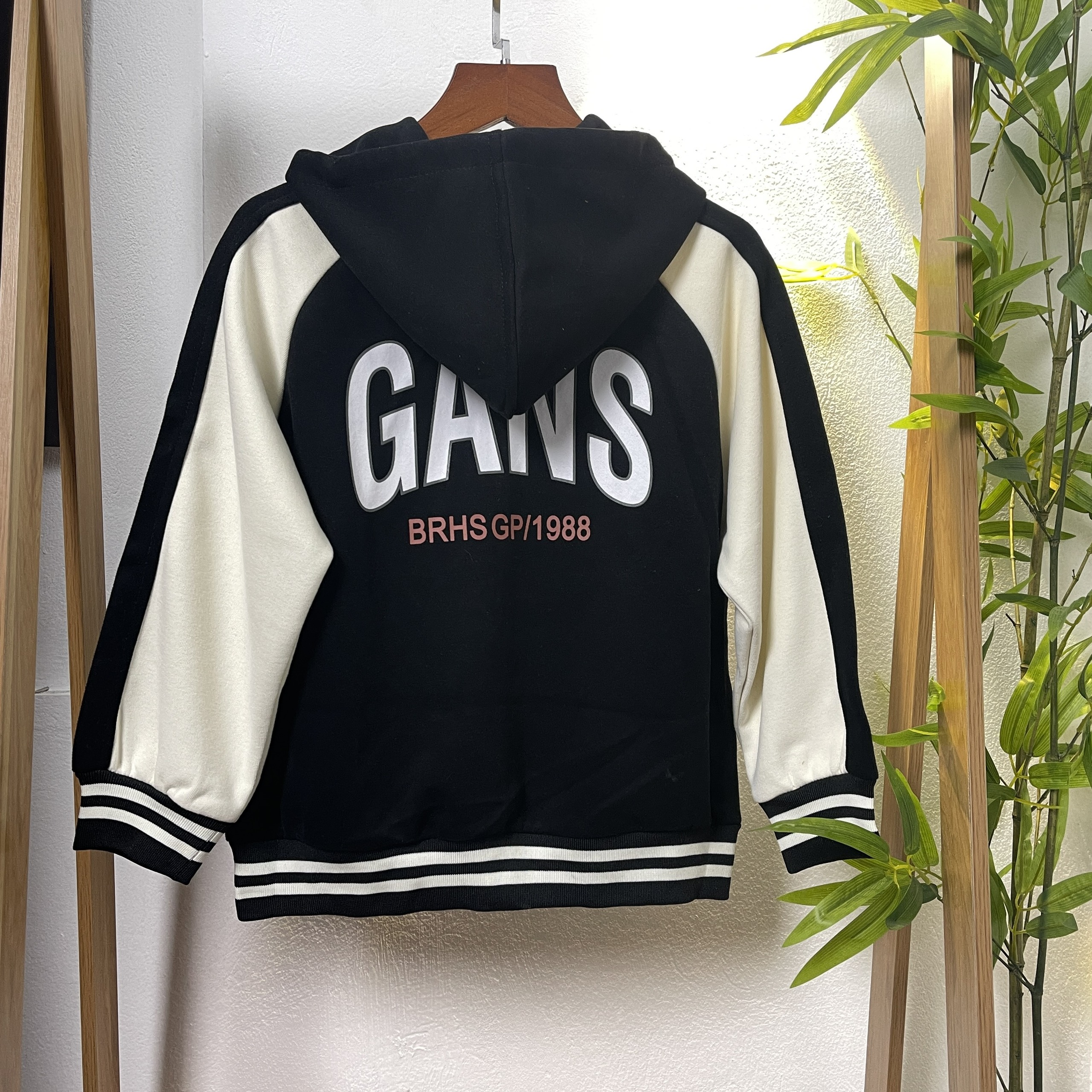 Áo Bomber bé gái và bé trai size đại 7-16 tuổi in chữ và số trước và sau dáng khỏe khoắn thời trang
