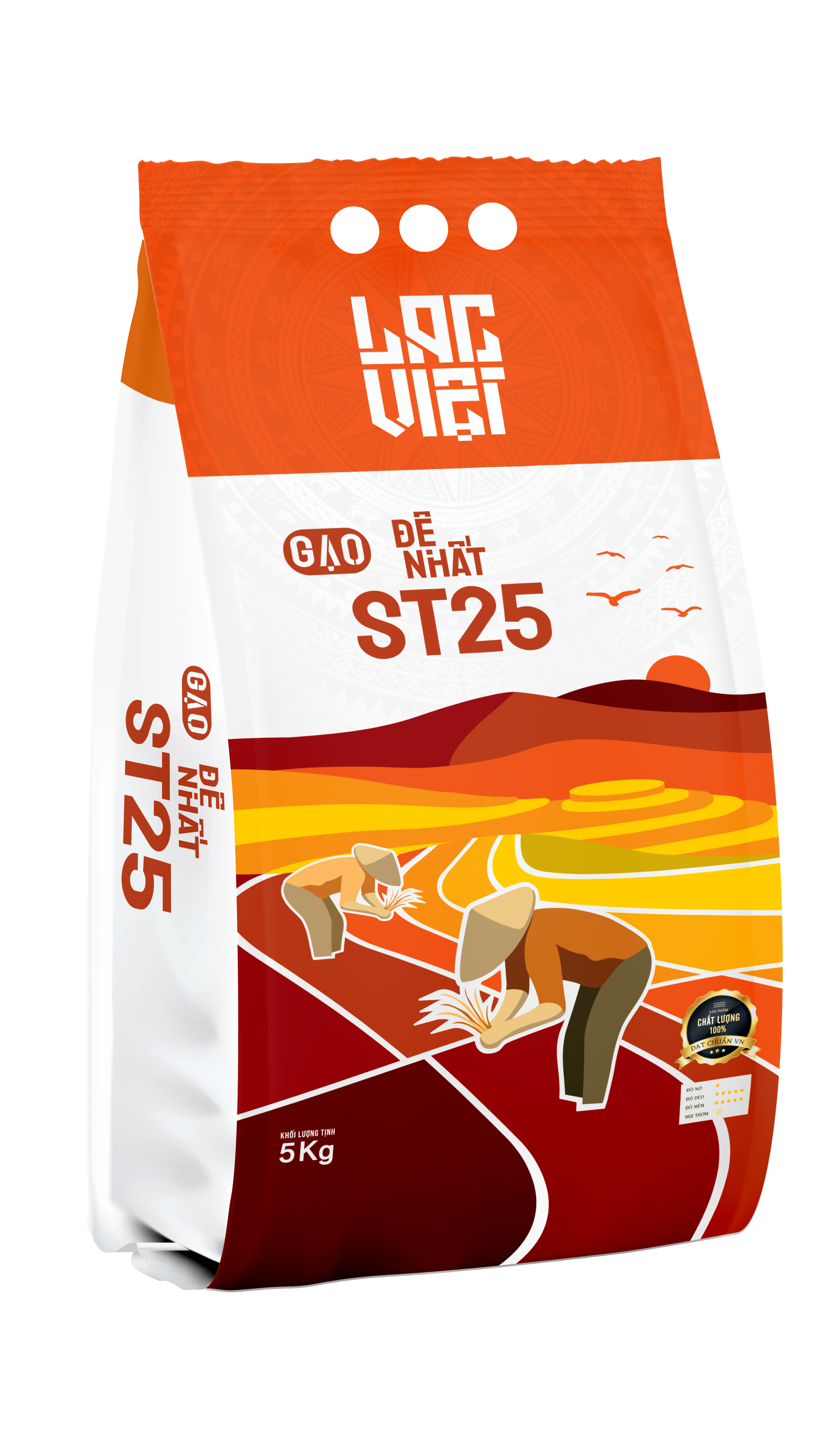 Gạo Lạc Việt - Đệ Nhất ST 25