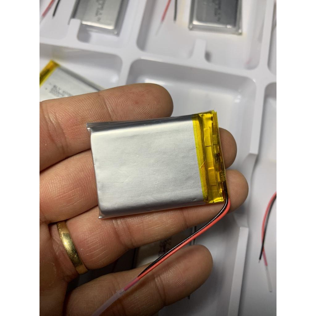 Pin Sạc Lithium Polymer 603040 3.7V 600mah Cho tai nghe,loa Mp3 MP4 MP5 GPS PSP Bluetooth