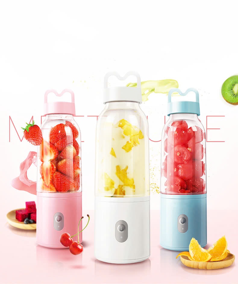 Máy Xay Sinh Tố Cầm Tay, Máy Xay Sinh Tố Mini Đa Năng, Tiện Dụng - Hàng Nhập Khẩu
