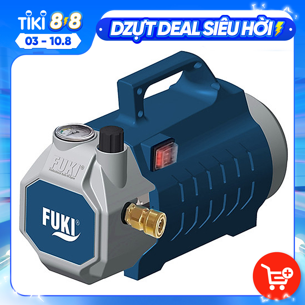 Máy xịt rửa xe cao áp Fuki F20 Plus 2500W (điều chỉnh áp)