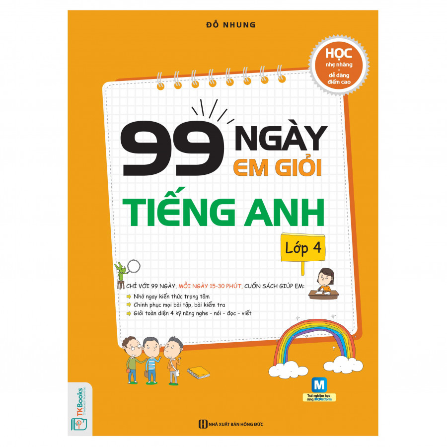 99 Ngày Em Giỏi Tiếng Anh Lớp 4 - TKBooks 