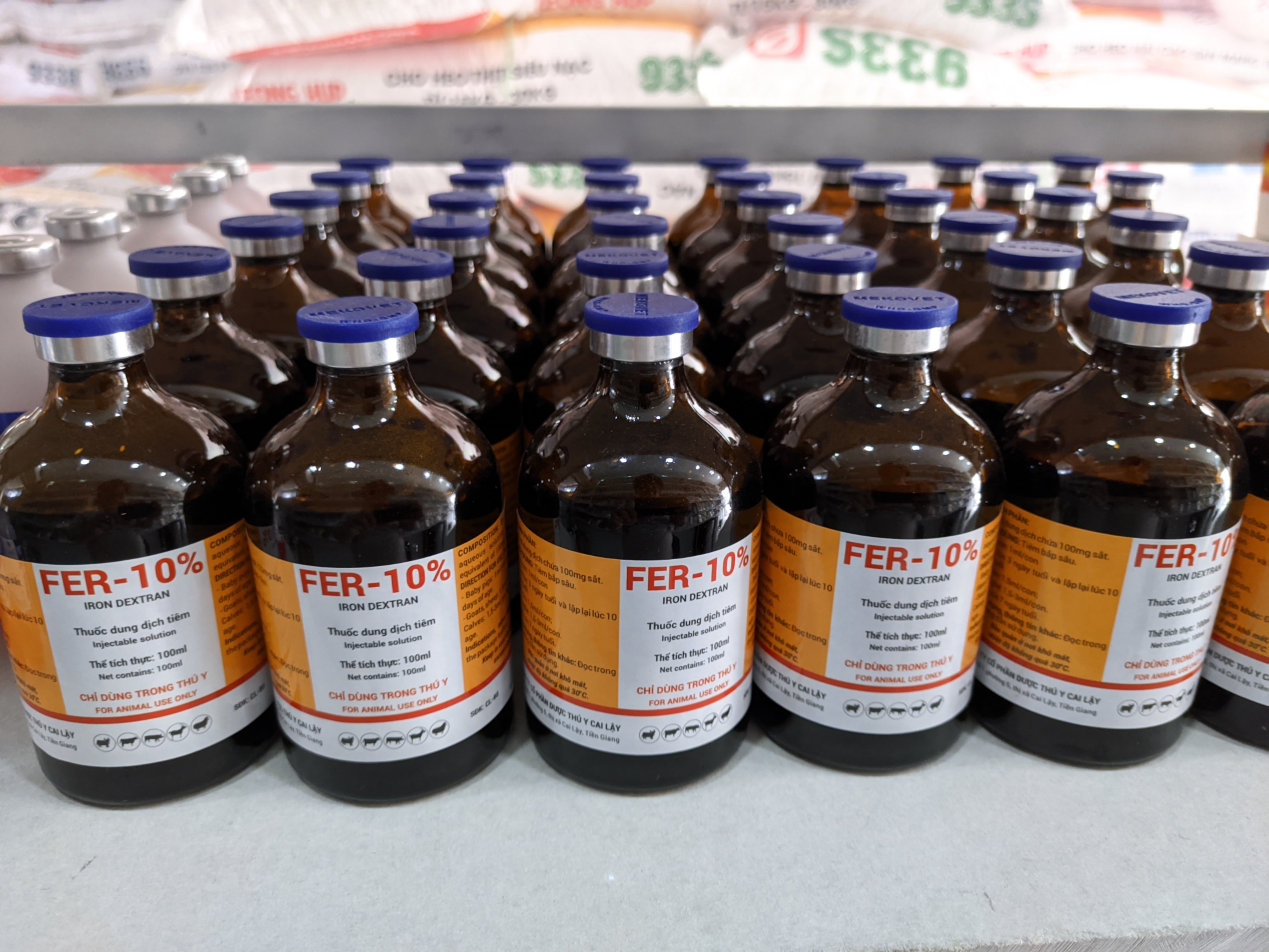 FER 10% 100ML Thuốc dung dịch tiêm iron dextran bổ sung sắt