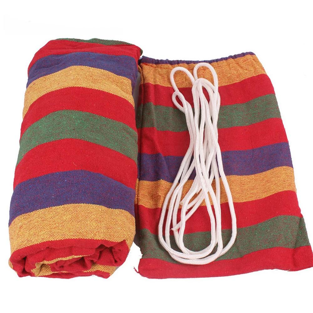 Siêu Nhẹ Cắm Trại Võng Với Ba Lô Bán Cầu Vồng Ngoài Trời Giải Trí Di Động Võng Vải Võng