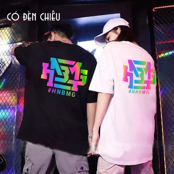 Áo Tay Lỡ Unisex Phản Quang Đa Sắc Đủ size