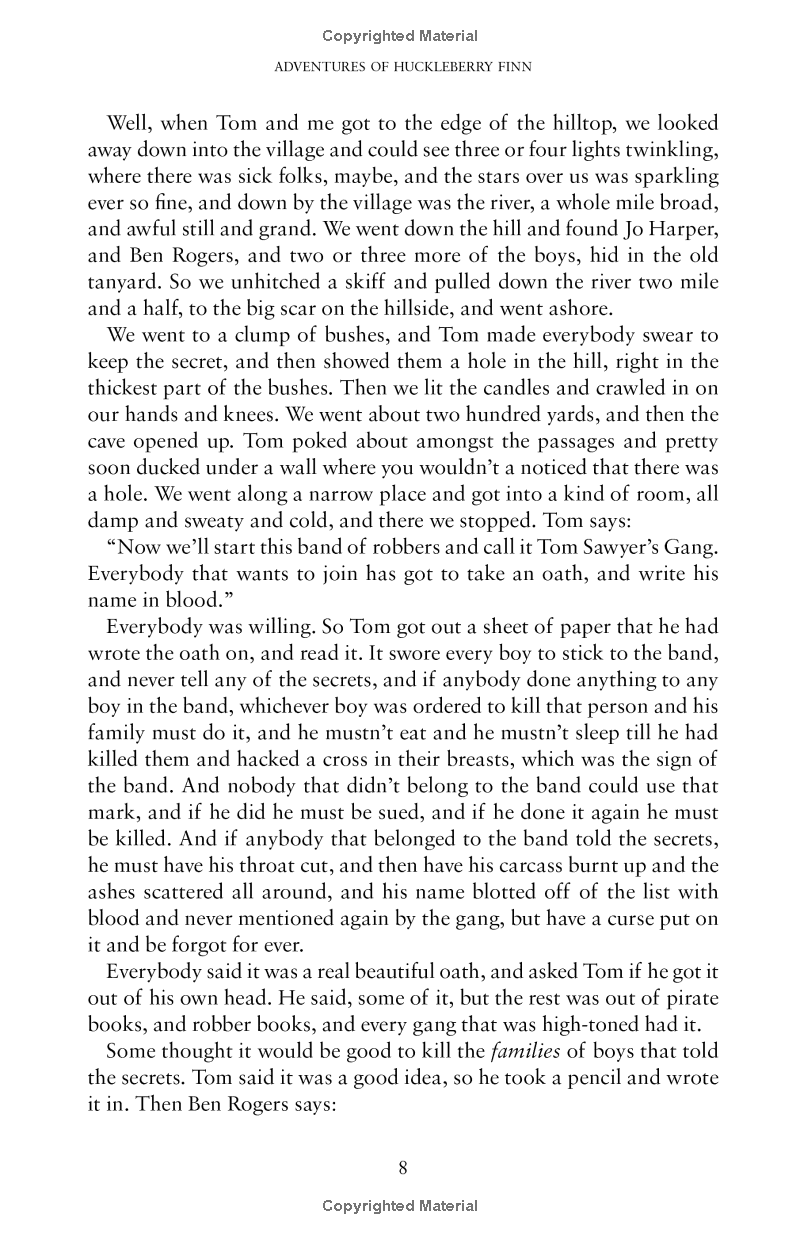 Sách ngoại văn: The Adventures Of Huckleberry Finn