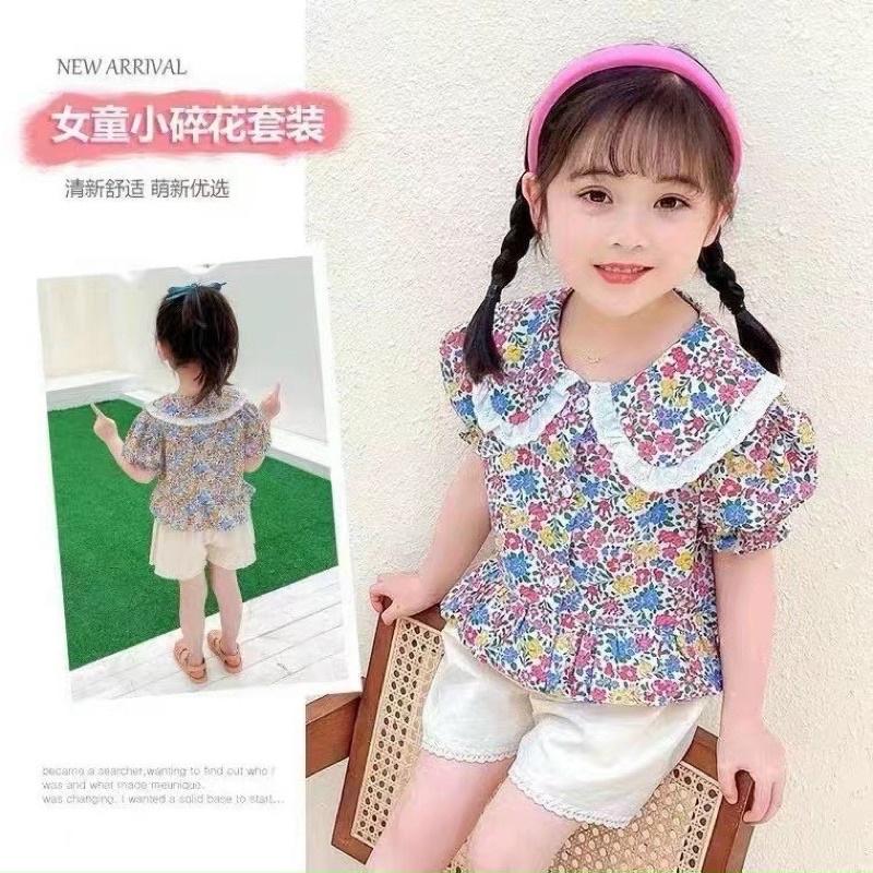 vải hoa thô cotton siêu hot mềm mát