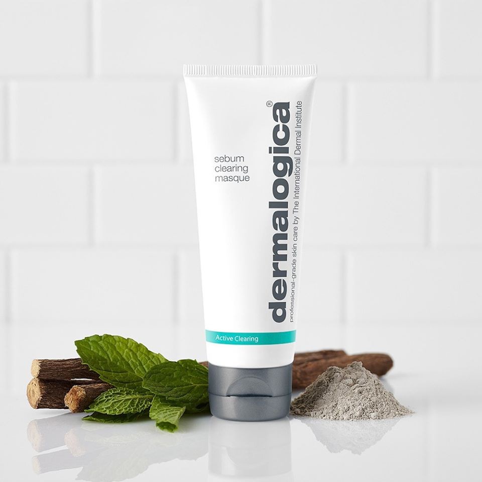 Mặt nạ đất sét dành cho làn da dầu mụn Dermalogica Sebum Clearing Masque 75ml