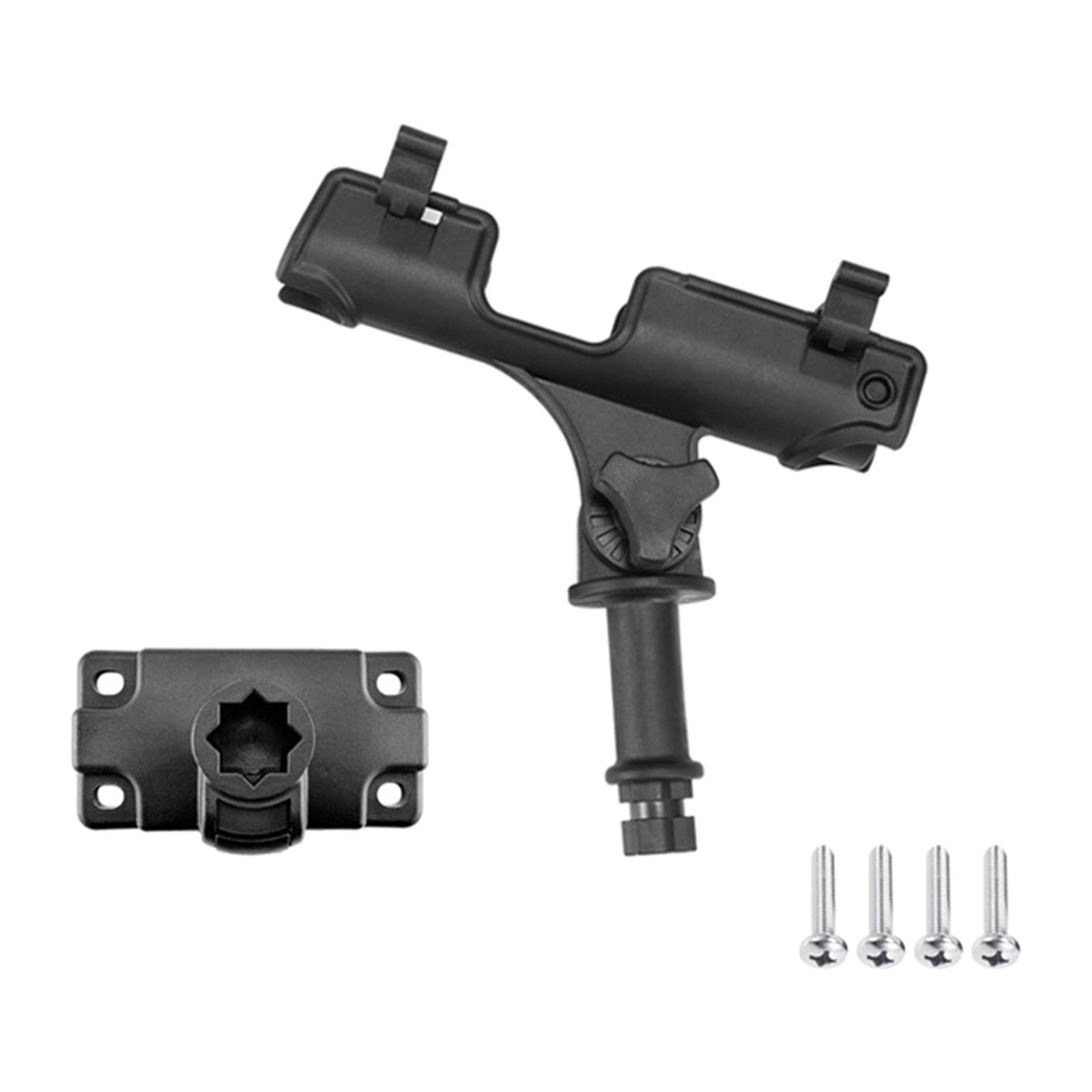360° Adjustable Kayak Fishing Boat Flush Mount Rod Holder Rest Kit