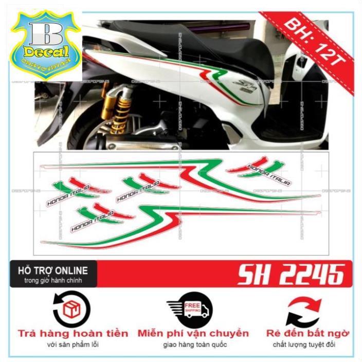 TEM XE SH 300I IN DECAL TRONG