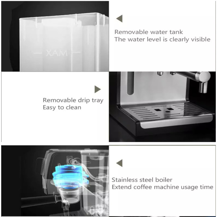 Máy pha cà phê Espresso cao cấp thương hiệu Delonghi ECP36.31 công suất 1100 W - Hàng Nhập Khẩu
