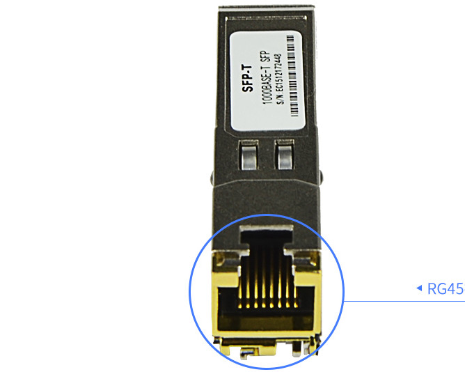 Module SFP Cổng RJ45 1.25Gbps