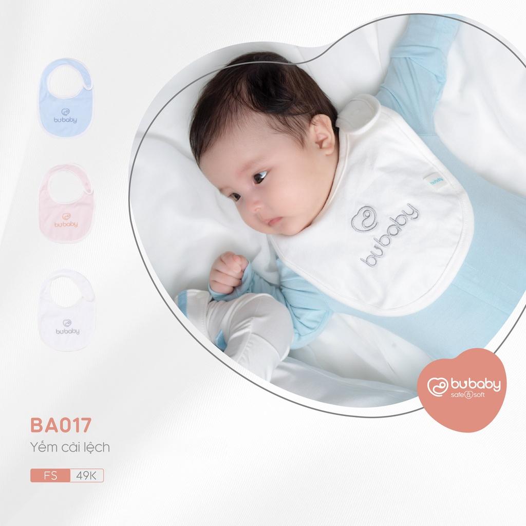 Yếm sợi tre Bu baby - BA017 Yếm cài lệch