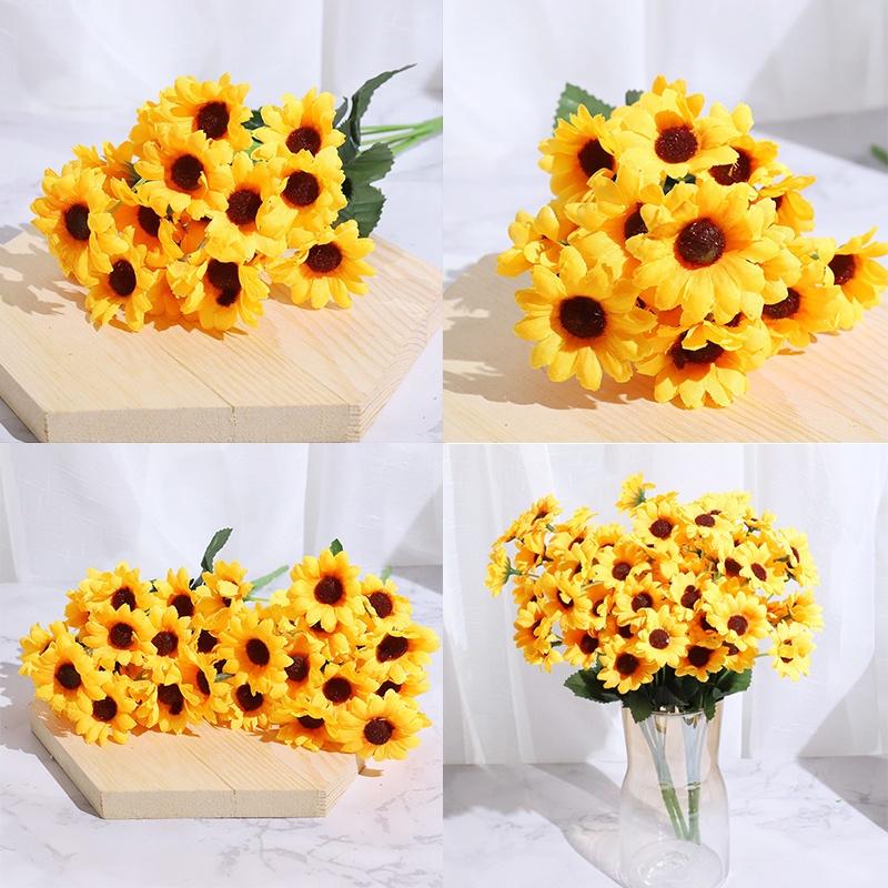 Hoa Hướng Dương Nhân Tạo Trang Trí Đa Dụng Chất Lượng Cao