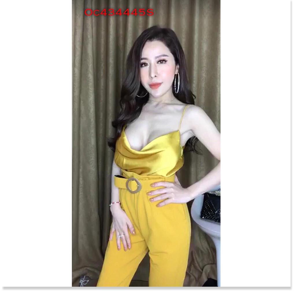 ÁO 2 DÂY VẢI PHI LỤA XỊN