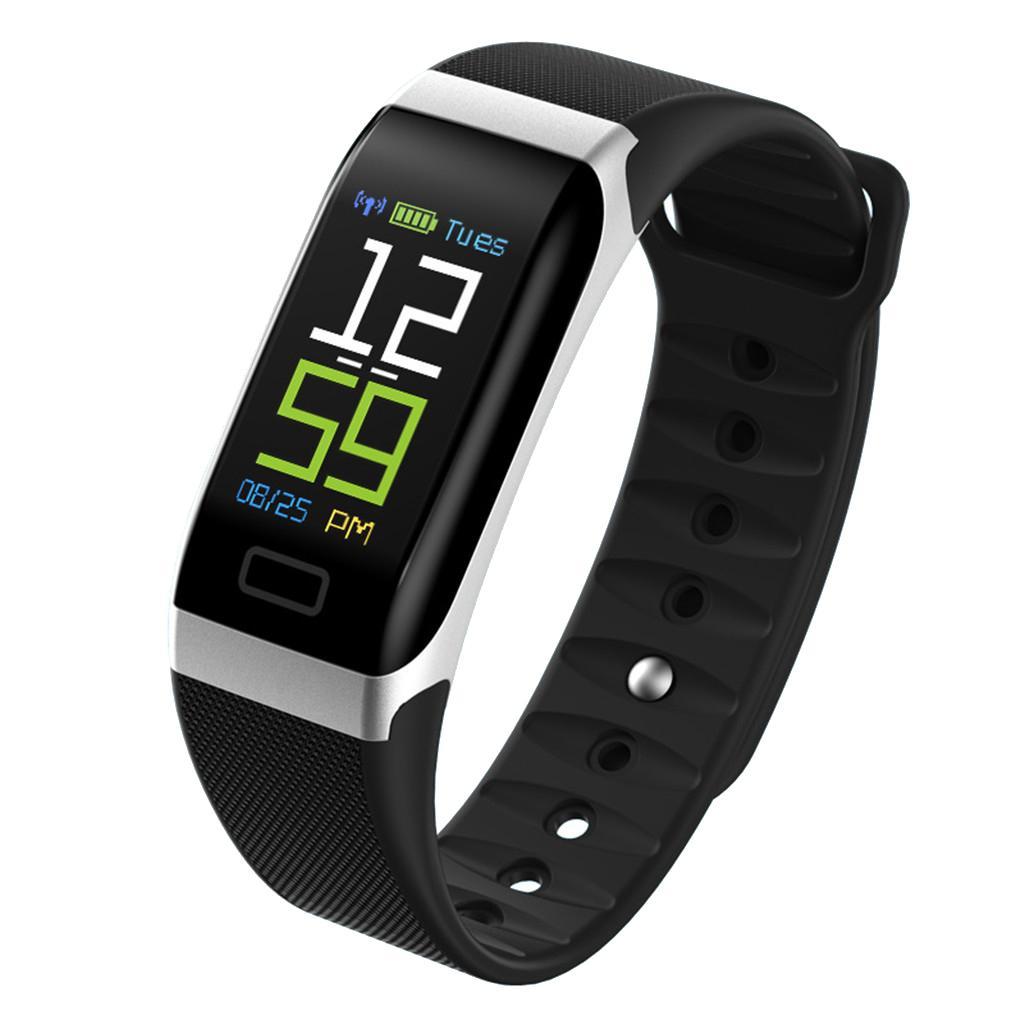 Waterproof Digital  Smart Wristband Bracelet for Phone black