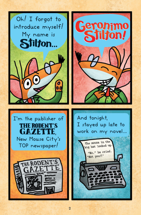 Geronimo Stilton #4: Last Ride At Luna Park: A Graphic Novel