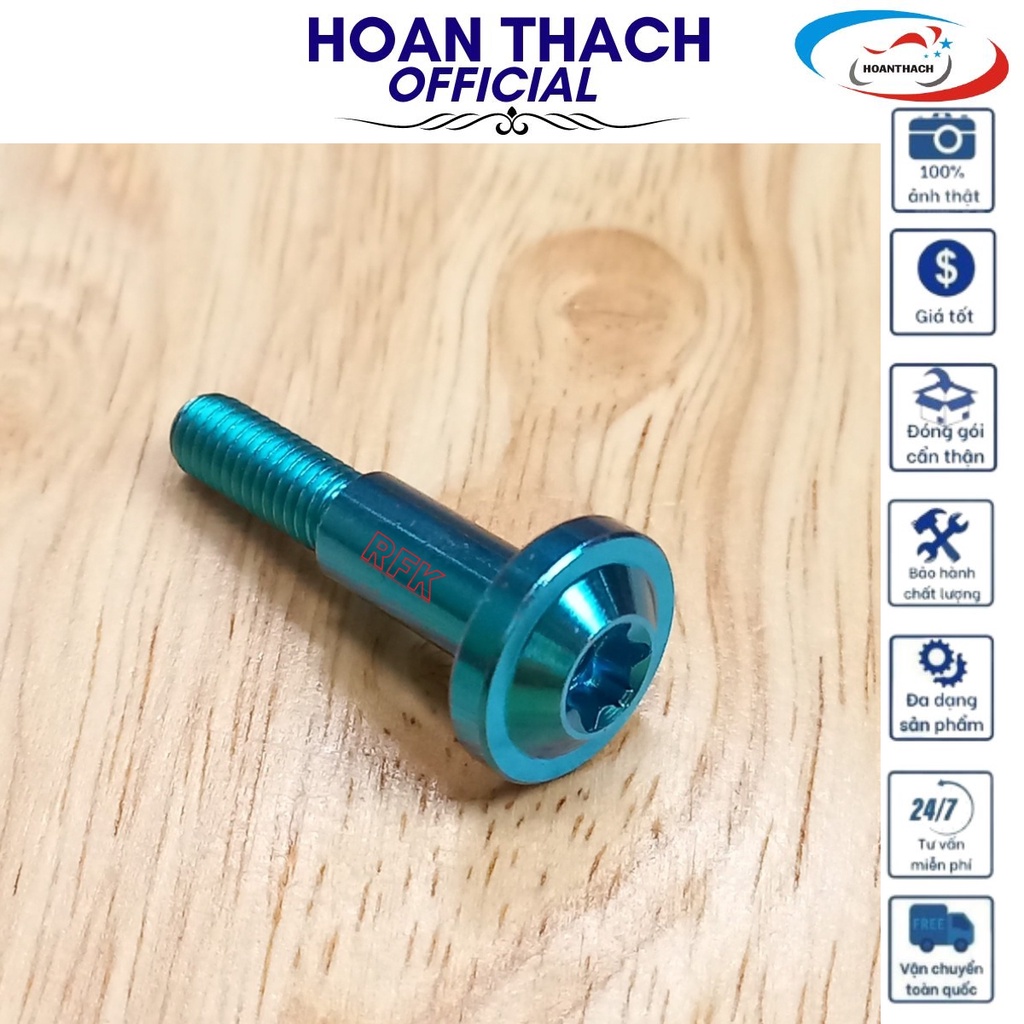 Ốc titan GR5 6L32 tay thắng lục bảo dùng cho nhiều dòng xe SP007921