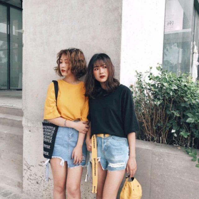 Áo phông trơn thụng loại đẹp