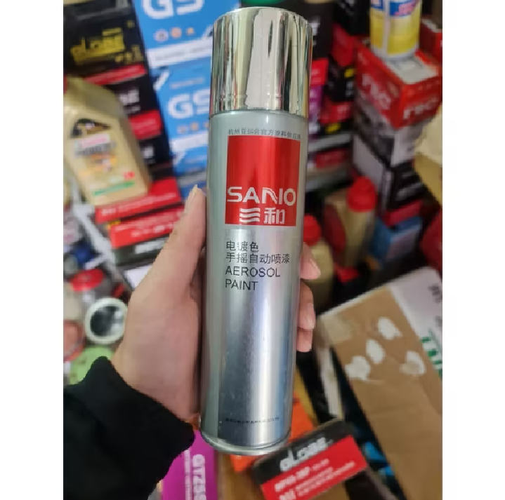 Chai sơn xịt mạ màu inox mạ crôm