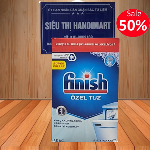 Muối rửa bát Finish 1,5 kg