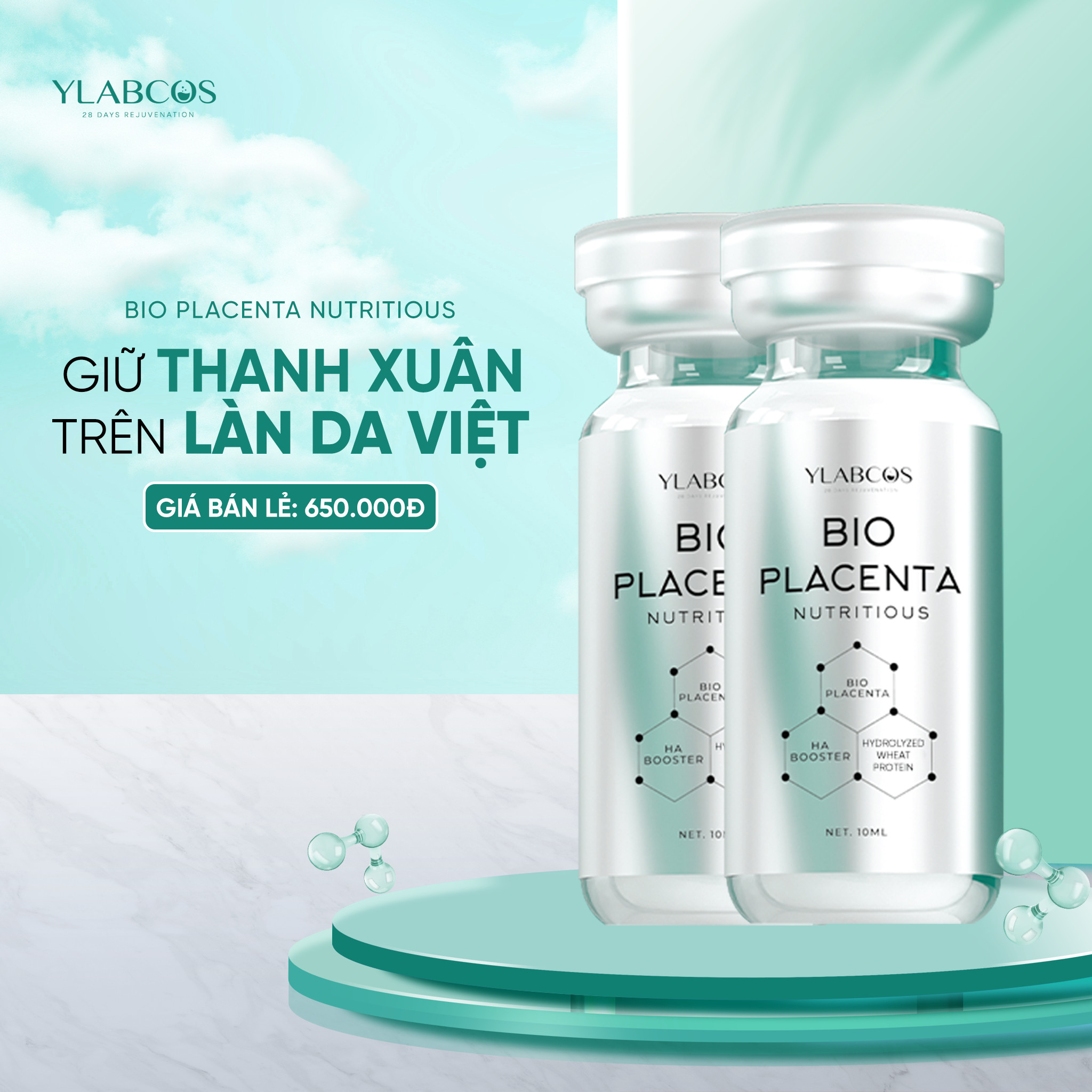 Huyết Thanh Siêu Phục Hồi- Bio Placenta Ylabcos