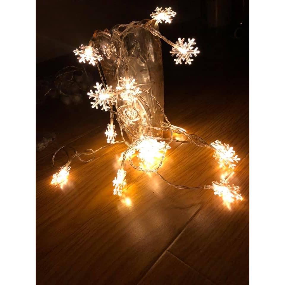Dây đèn led Bông Tuyết 3m 20 bóng Trang Trí Nhà Cửa