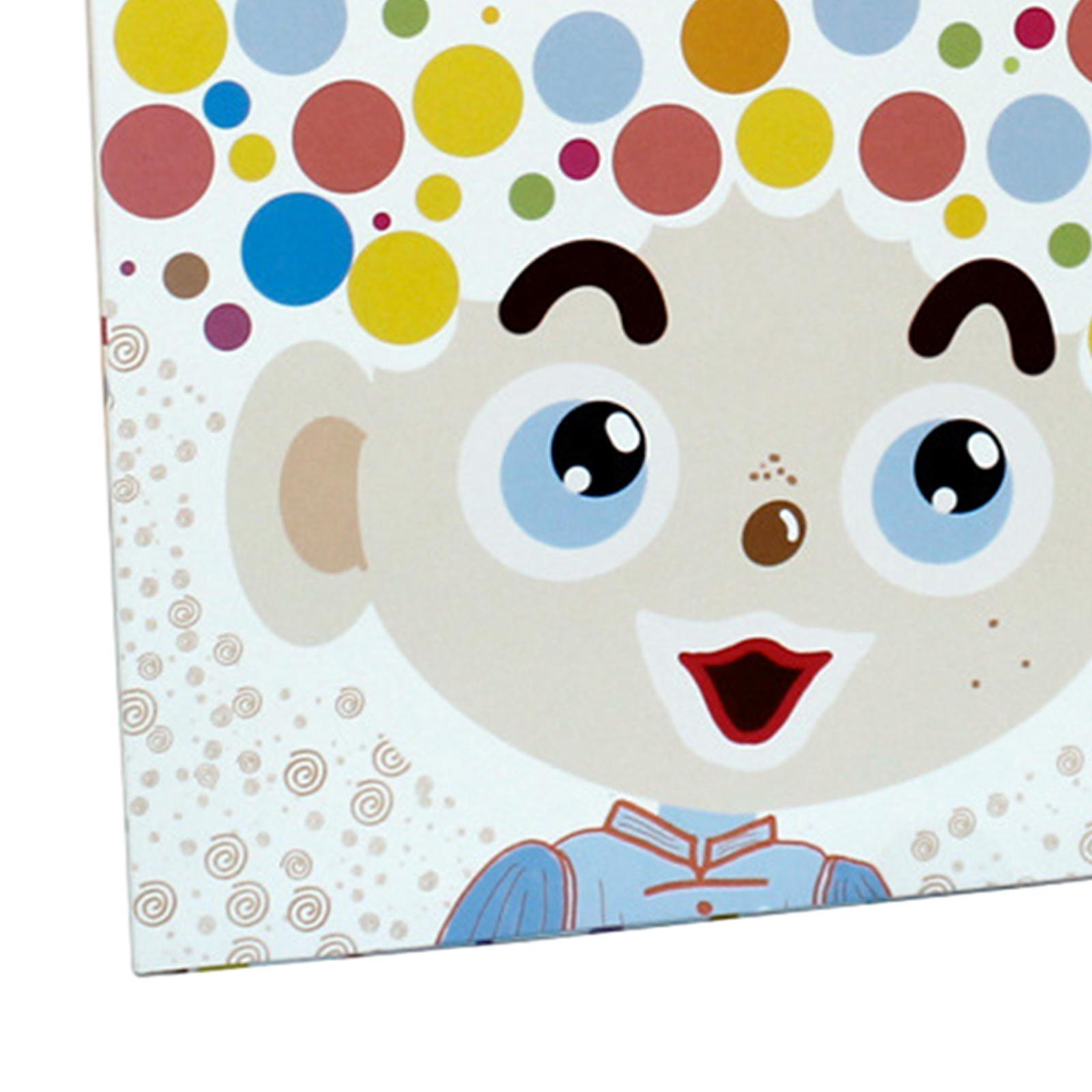 30Pcs Dot Coloring Papers for Age 3+ Kids Kindergarten Activities Boys Girls