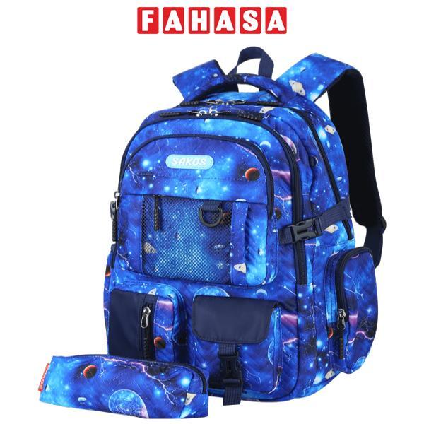 Ba Lô Học Sinh Bambie - Sakos SBO022UBNG00 - Universe Blue