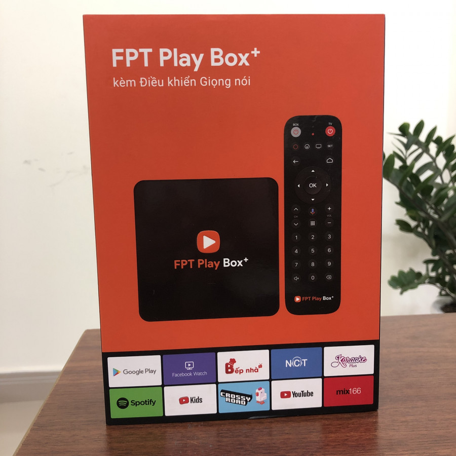 FPT Play Box Plus (tặng ngay chuột không dây + nón bảo hiểm) - Hàng Chính Hãng