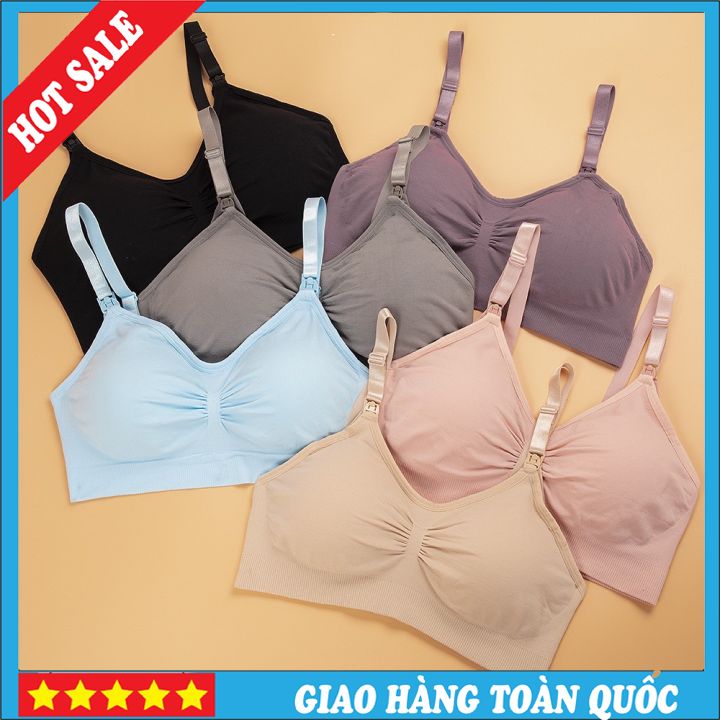 (AB4) Áo Lót Cho Con Bú Chống Chảy Xệ Hàng Quảng Châu Cao Cấp - Áo Ngực Cho Mẹ Bầu Siêu Hot