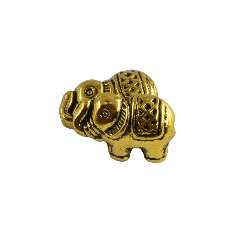50 Pieces Elephant Spacer Charms Bead For Jewelry Making DIY